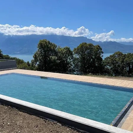 Appartement Terrasses De Lavaux Moderne Avec Vue Panoramique&piscine