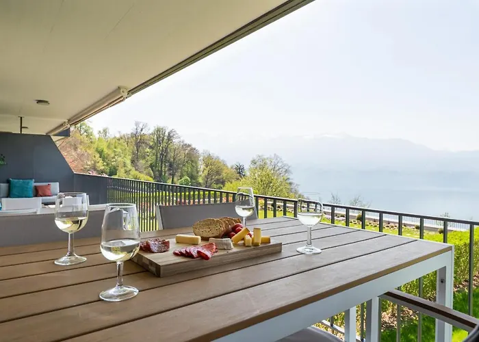 Les Terrasses De Lavaux 1 - De Luxe Avec Vue Panoramique Et Piscine Appartement
