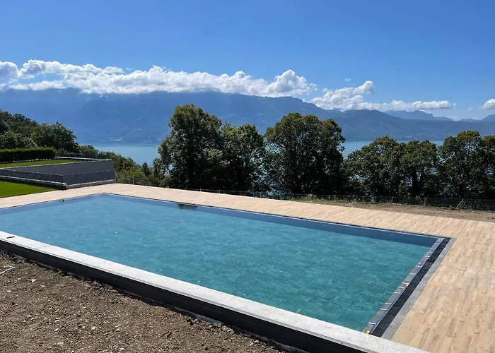 Appartement Les Terrasses De Lavaux 1 - De Luxe Avec Vue Panoramique Et Piscine
