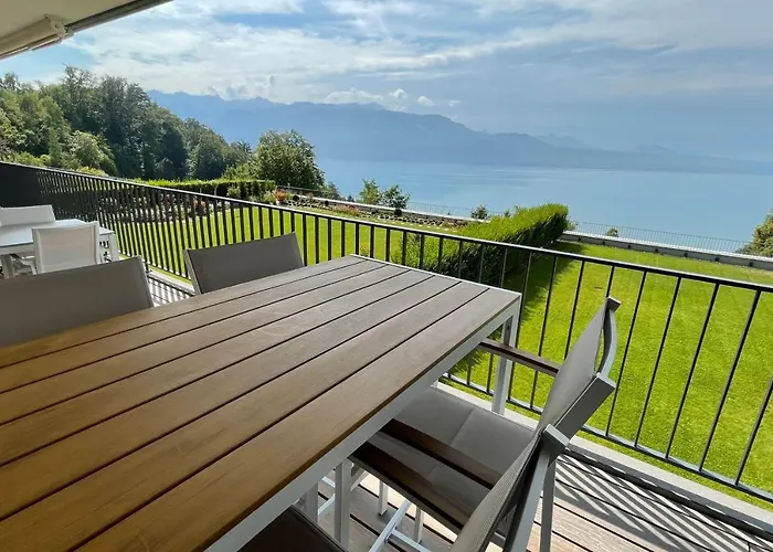 公寓 Les Terrasses De Lavaux 1 - De Luxe Avec Vue Panoramique Et Piscine *