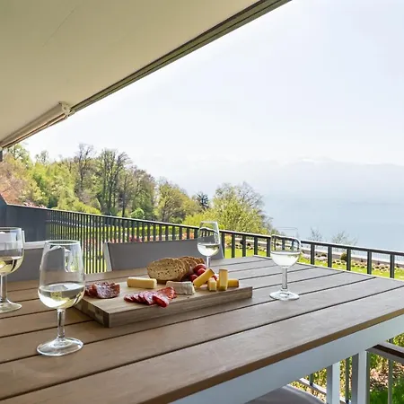 Les Terrasses De Lavaux 1 - De Luxe Avec Vue Panoramique Et Piscine Appartamento