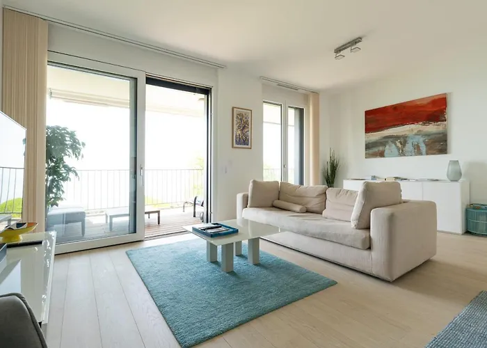 Les Terrasses De Lavaux 1 - De Luxe Avec Vue Panoramique Et Piscine Apartament