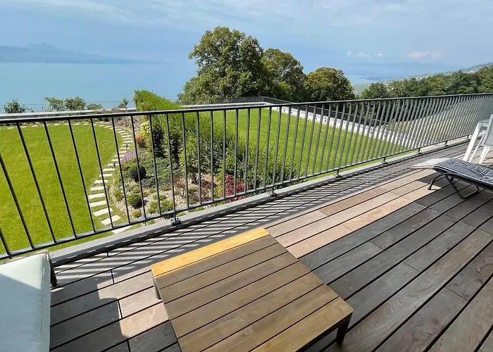 Apartament Les Terrasses De Lavaux 1 - De Luxe Avec Vue Panoramique Et Piscine *
