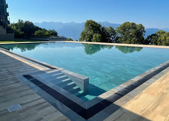 Les Terrasses De Lavaux 1 - De Luxe Avec Vue Panoramique Et Piscine * Puidoux